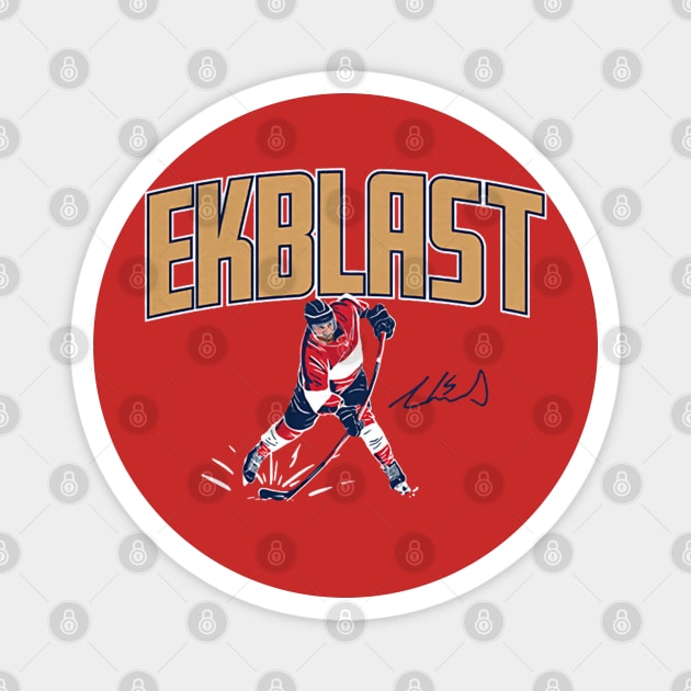 Aaron Ekblad Ekblast Magnet by stevenmsparks